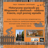 Historyczne wycieczki po Wiązownie i okolicach